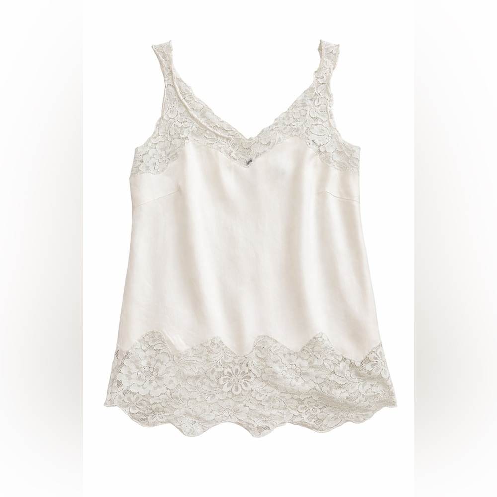 Vintage Issa & co lace tank